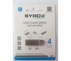 Syrox 4 GB Flaş USB Bellek 